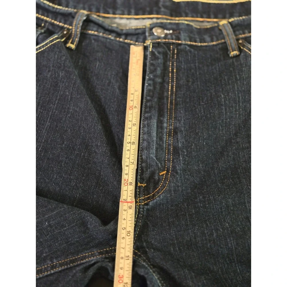 Levis 541 Mens 42x30 Athletic Taper Jeans Dark Wash Indigo Denim Blue 18181-0025
